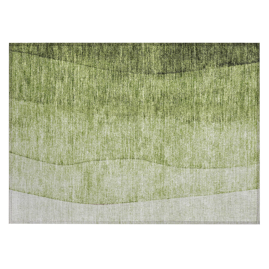 Machine Washable Indoor/ Outdoor Chantille Contemporary Ombre Rug
