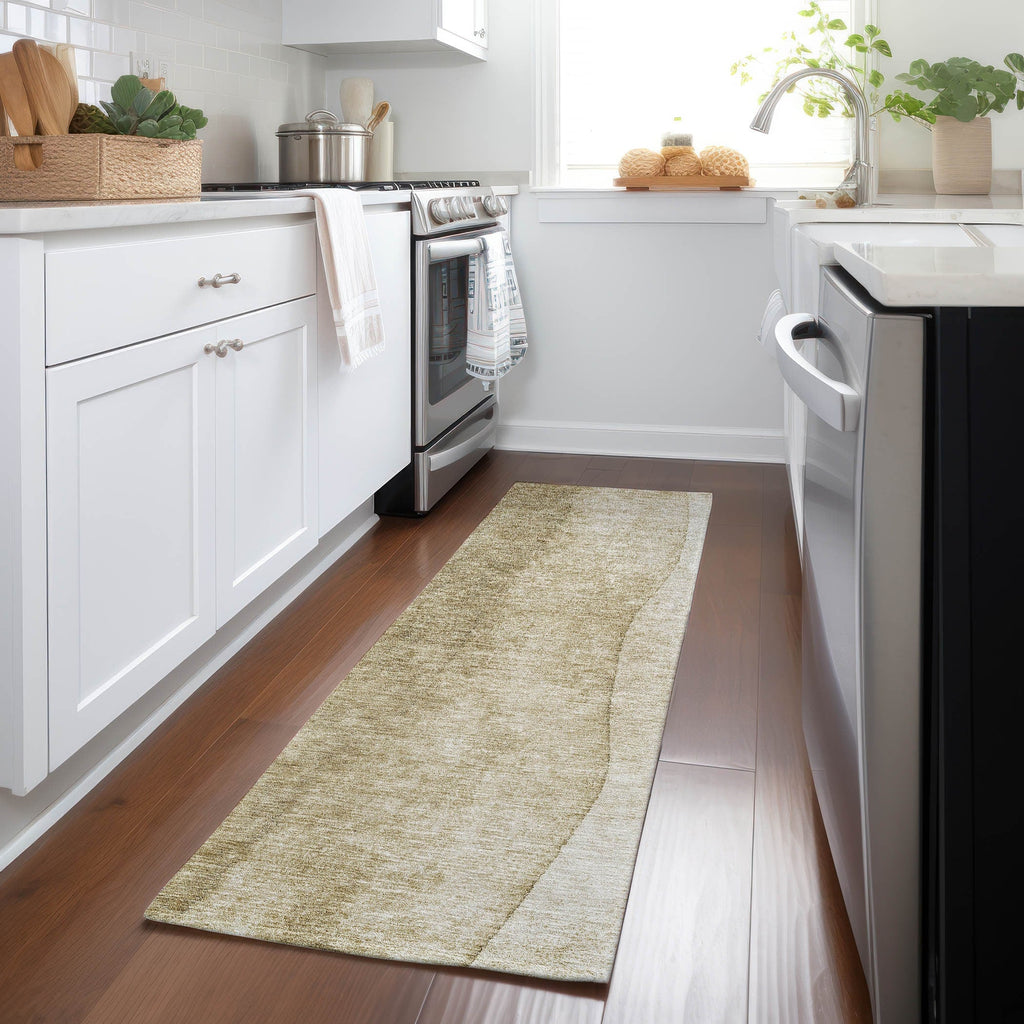 Machine Washable Indoor/ Outdoor Chantille Contemporary Ombre Rug