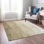 Machine Washable Indoor/ Outdoor Chantille Contemporary Ombre Rug