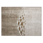 Machine Washable Indoor/ Outdoor Chantille Modern Sea Life Rug