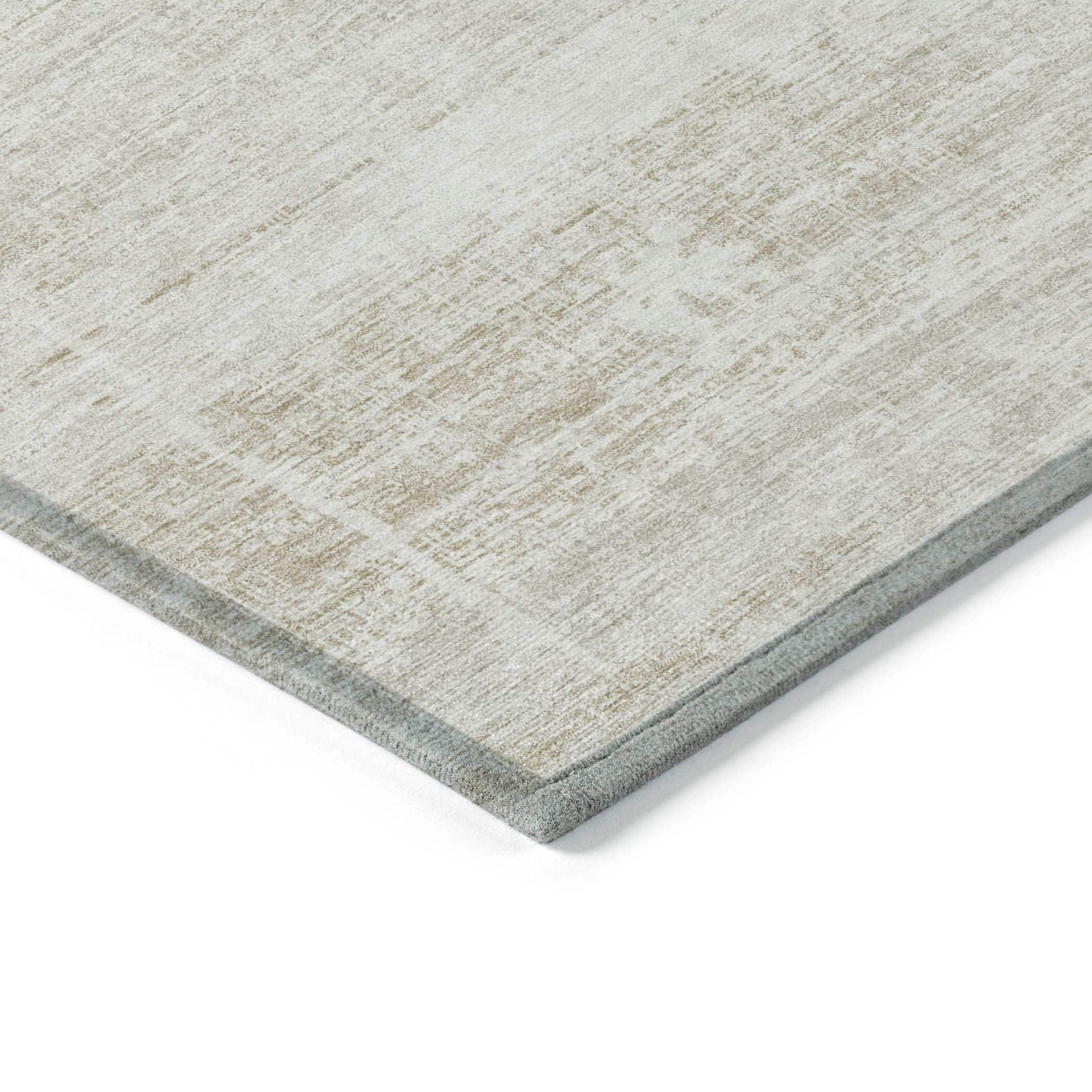 Machine Washable Indoor/ Outdoor Chantille Ombre Solid Rug