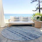 Machine Washable Indoor/ Outdoor Chantille Ombre Solid Rug