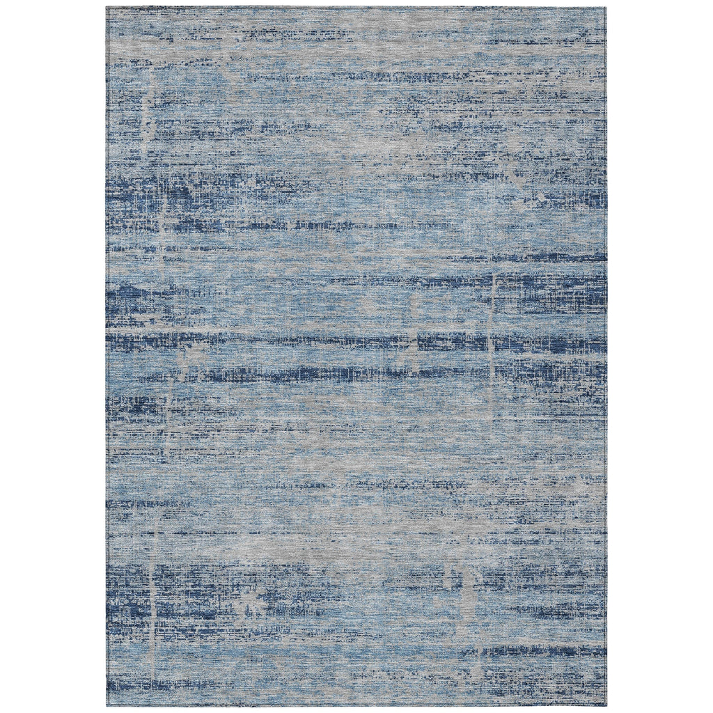 Machine Washable Indoor/ Outdoor Chantille Ombre Solid Rug