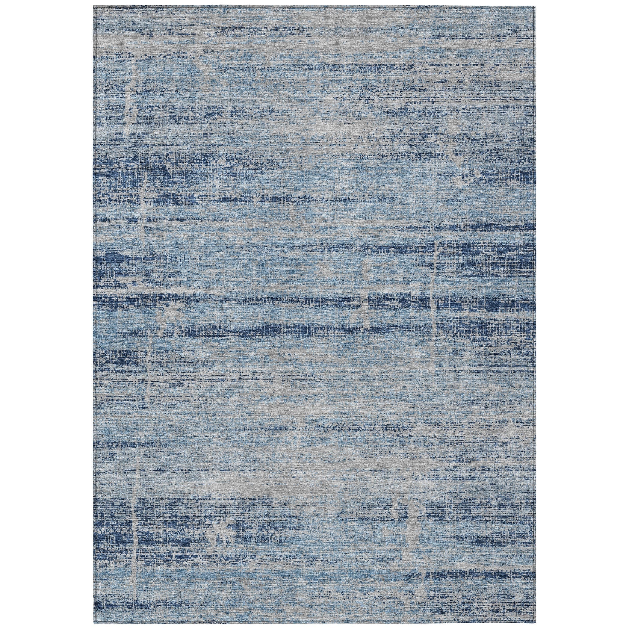 Machine Washable Indoor/ Outdoor Chantille Ombre Solid Rug