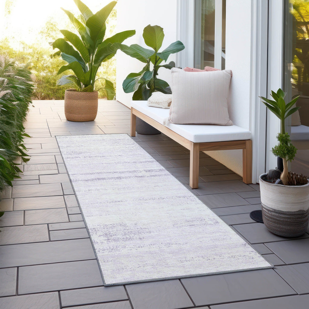 Machine Washable Indoor/ Outdoor Chantille Ombre Solid Rug