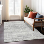 Machine Washable Indoor/ Outdoor Chantille Ombre Solid Rug
