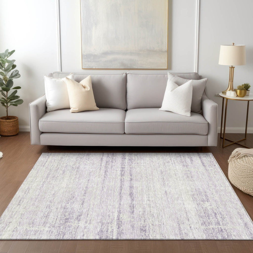 Machine Washable Indoor/ Outdoor Chantille Ombre Solid Rug