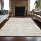 Machine Washable Indoor/ Outdoor Chantille Ombre Solid Rug