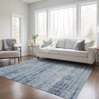 Machine Washable Indoor/ Outdoor Chantille Ombre Solid Rug