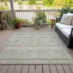 Machine Washable Indoor/ Outdoor Chantille Tribal Boho Rug