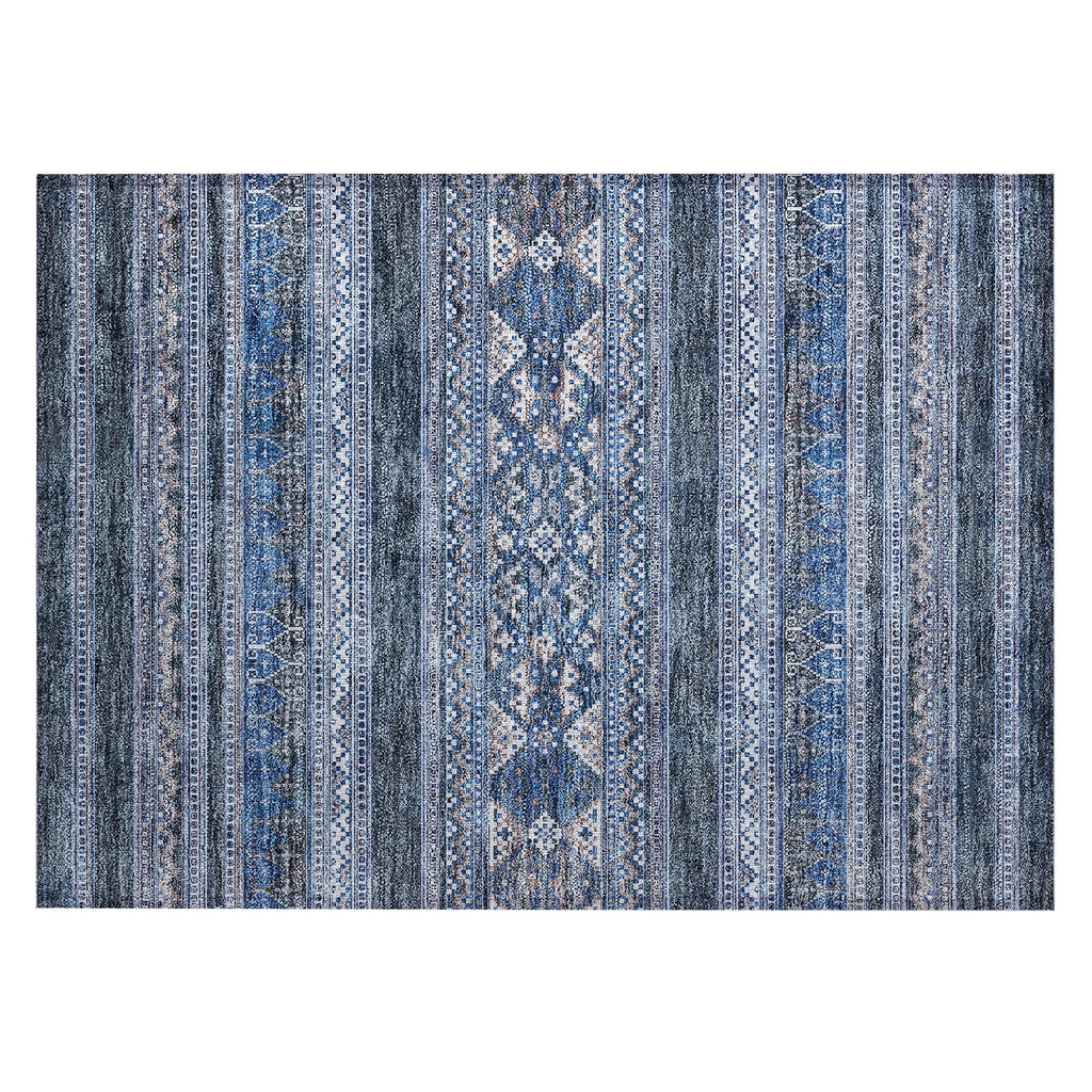Machine Washable Indoor/ Outdoor Chantille Tribal Boho Rug
