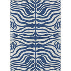 Machine Washable Indoor/ Outdoor Modern Animal Print Chantille Rug
