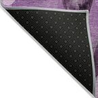 Machine Washable Indoor/ Outdoor Modern Chantille Rug