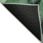 Machine Washable Indoor/ Outdoor Modern Chantille Rug