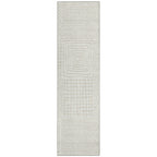 Machine Washable Indoor/ Outdoor Modern Mosaic Chantille Rug