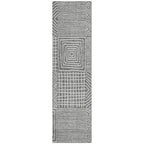 Machine Washable Indoor/ Outdoor Modern Mosaic Chantille Rug