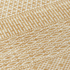 Machine Washable Indoor/ Outdoor Modern Stripes Chantille Rug