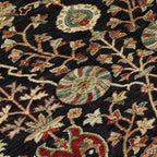 Machine Washable Indoor/ Outdoor Traditional Kashan Chantille Rug