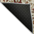 Machine Washable Indoor/ Outdoor Traditional Kashan Chantille Rug