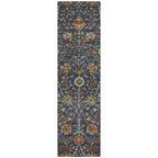 Machine Washable Indoor/ Outdoor Traditional Kashan Chantille Rug