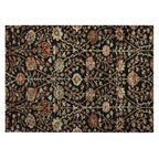 Machine Washable Indoor/ Outdoor Traditional Kashan Chantille Rug
