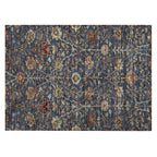 Machine Washable Indoor/ Outdoor Traditional Kashan Chantille Rug