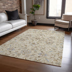 Machine Washable Indoor/ Outdoor Traditional KashanChantille Rug