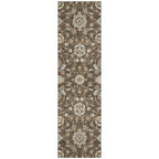 Machine Washable Indoor/ Outdoor Traditional KashanChantille Rug