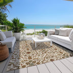 Machine Washable Indoor/ Outdoor Traditional Persian Chantille Rug