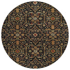 Machine Washable Indoor/ Outdoor Traditional Persian Chantille Rug