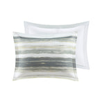 Madison Park Anchorage 8 Piece Printed Seersucker Comforter and Quilt Set Collection