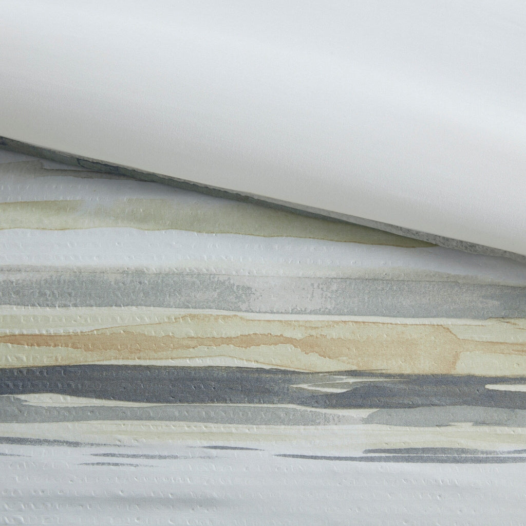 Madison Park Anchorage 8 Piece Printed Seersucker Comforter and Quilt Set Collection