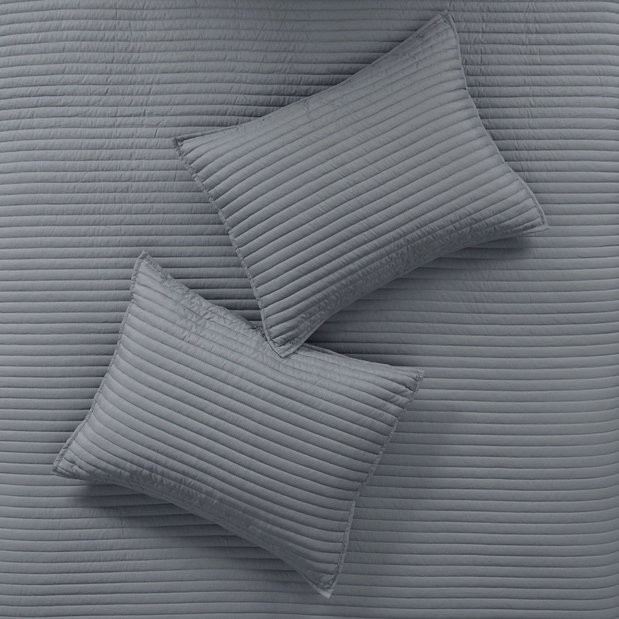 Madison Park Anchorage 8 Piece Printed Seersucker Comforter and Quilt Set Collection