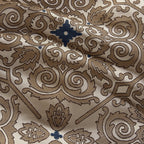 Madison Park Blaine 7 Piece Jacquard Comforter Set with Throw Pillows