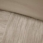 Madison Park Clayton 7 Piece Printed Seersucker Comforter Set