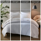 Madison Park Linen Blend 4PC Sheet Set