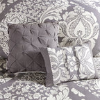Madison Park Marcella 7 Piece Cotton Printed Comforter Set