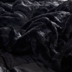 Madison Park Margot Back Print Long Fur Comforter Set