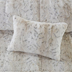 Madison Park Marselle Faux Fur Comforter Set