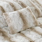 Madison Park Marselle Faux Fur Comforter Set