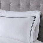 Madison Park Signature 500 Thread Count Luxury Collection 100% Cotton Sateen Embroidered Duvet Cover Set