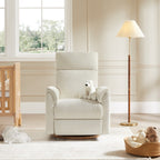 Maire Power Swivel Nursery Recliner Chair with Nightlight