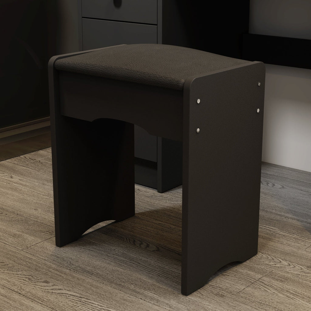 Makeup Vanity Dressing Table Set With Touch Screen Mirror & Stool