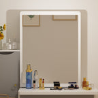Makeup Vanity Set with Mirror and stool