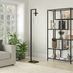 Malva 67.75 Tall Floor Lamp with Glass Shade - 11 Wide