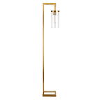 Malva 67.75 Tall Floor Lamp with Glass Shade - 11 Wide