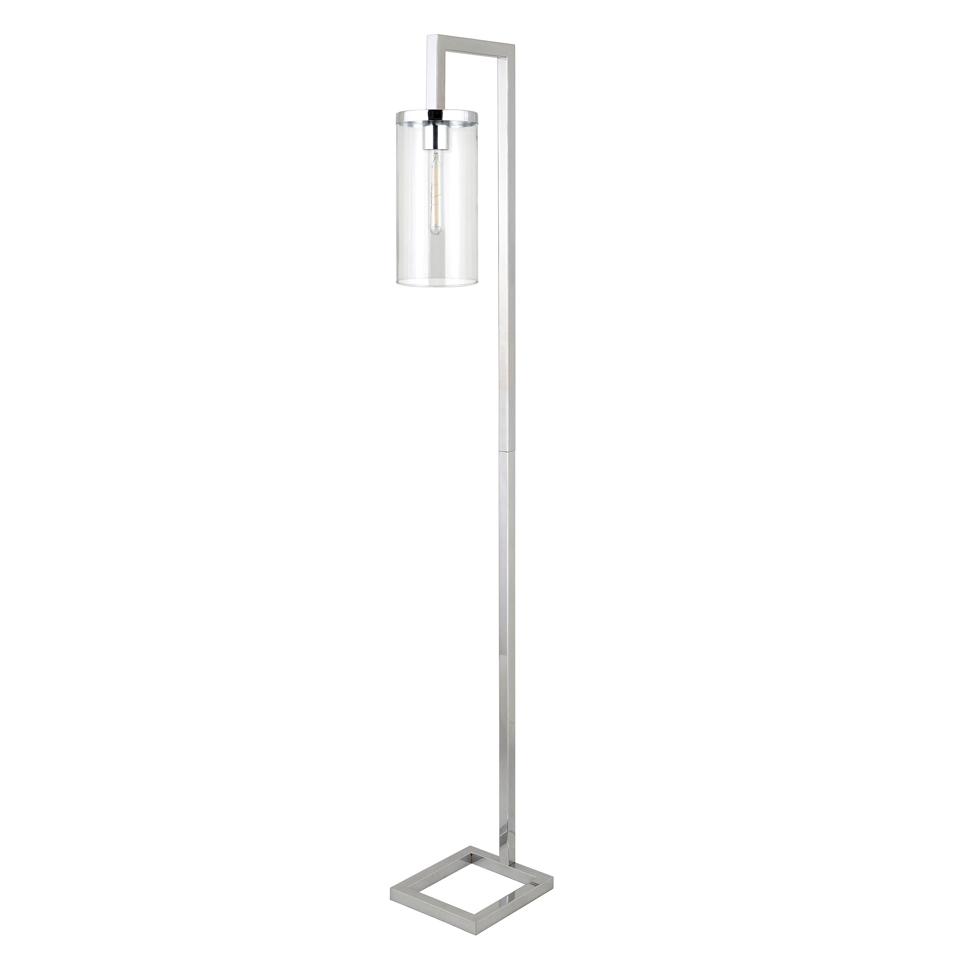 Malva 67.75 Tall Floor Lamp with Glass Shade - 11 Wide