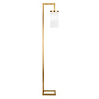 Malva 67.75 Tall Floor Lamp with Glass Shade - 11 Wide