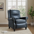 Manual Pushback Recliner Chairs with Nailhead Trim