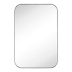 TEHOME Mid-Century Modern Chic Metal Rounded Wall Mirrors